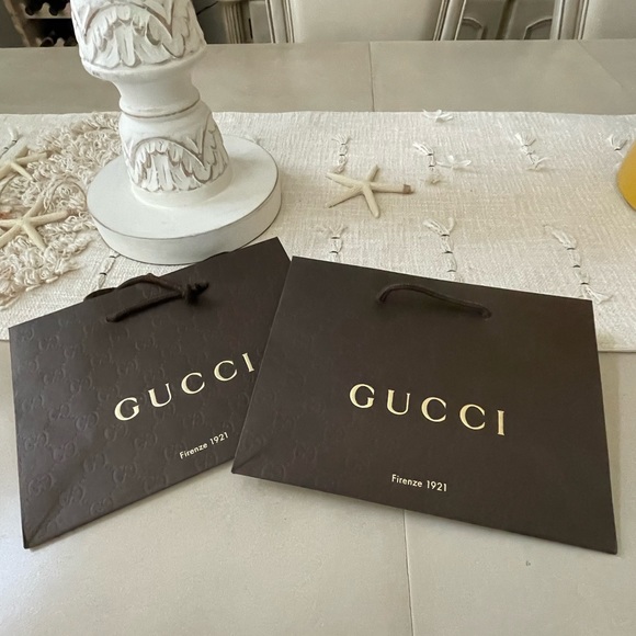 New GUCCI Firenze 1921 Gift Bag - Picture 3 of 7